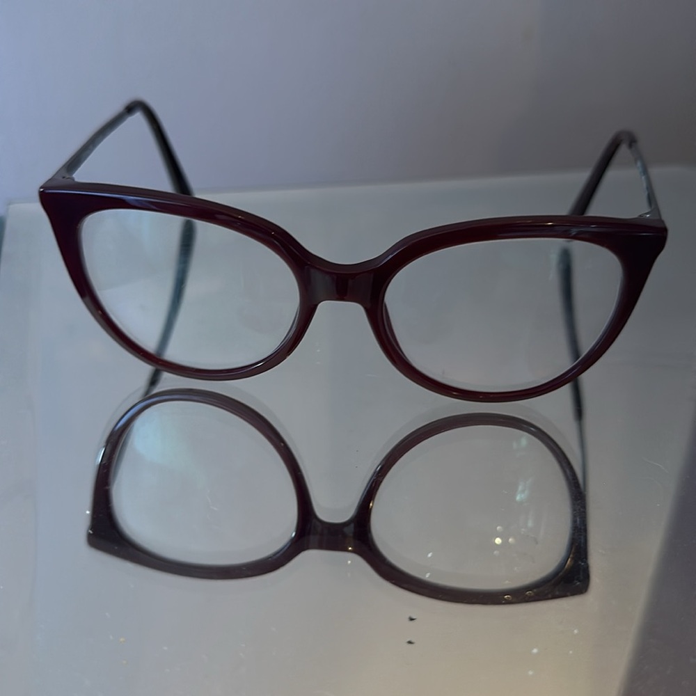 👓 Coach 5509 prescription replacement frames of blood red - Picture 7 of 15